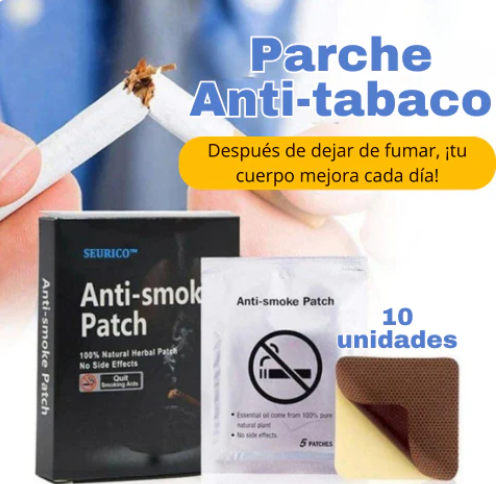 Parches Anti-Tabaco NicotinePatch™ Efecto Inmediato 🔥