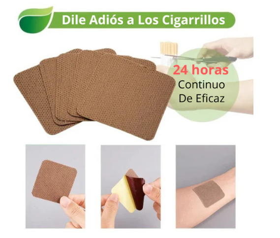 Parches Anti-Tabaco NicotinePatch™ Efecto Inmediato 🔥